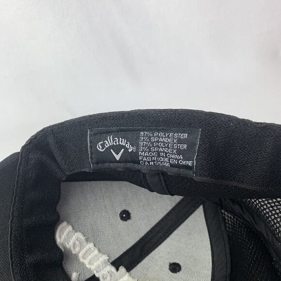 Callaway XR Odyssey Golf Black Embroidered S/M Tour Authentic Hat Ball Cap - Picture 8 of 11